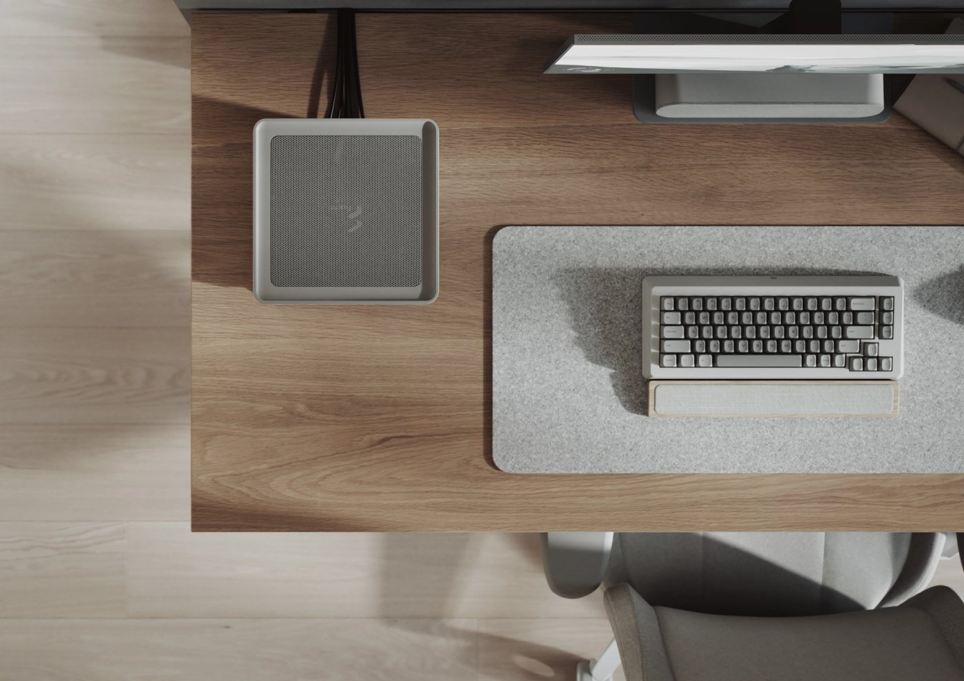 Fractal Design Mood: a compact footprint on the desk